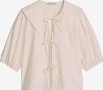 Chemisier Marc O'Polo DENIM en beige : devant