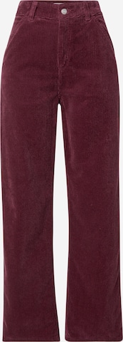 Carhartt WIP Loosefit Housut värissä lila: etupuoli