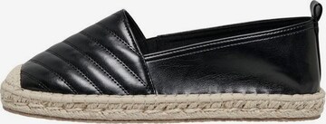 ONLY Espadrilles in Black: front