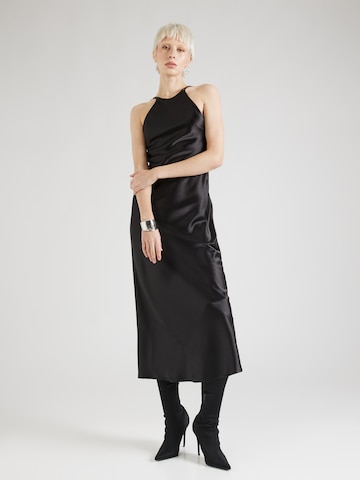 Warehouse - Vestido de noche en negro: frente