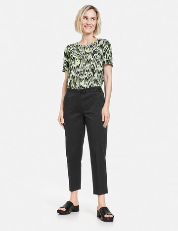 Slimfit Pantaloni cu dungă de la GERRY WEBER pe negru