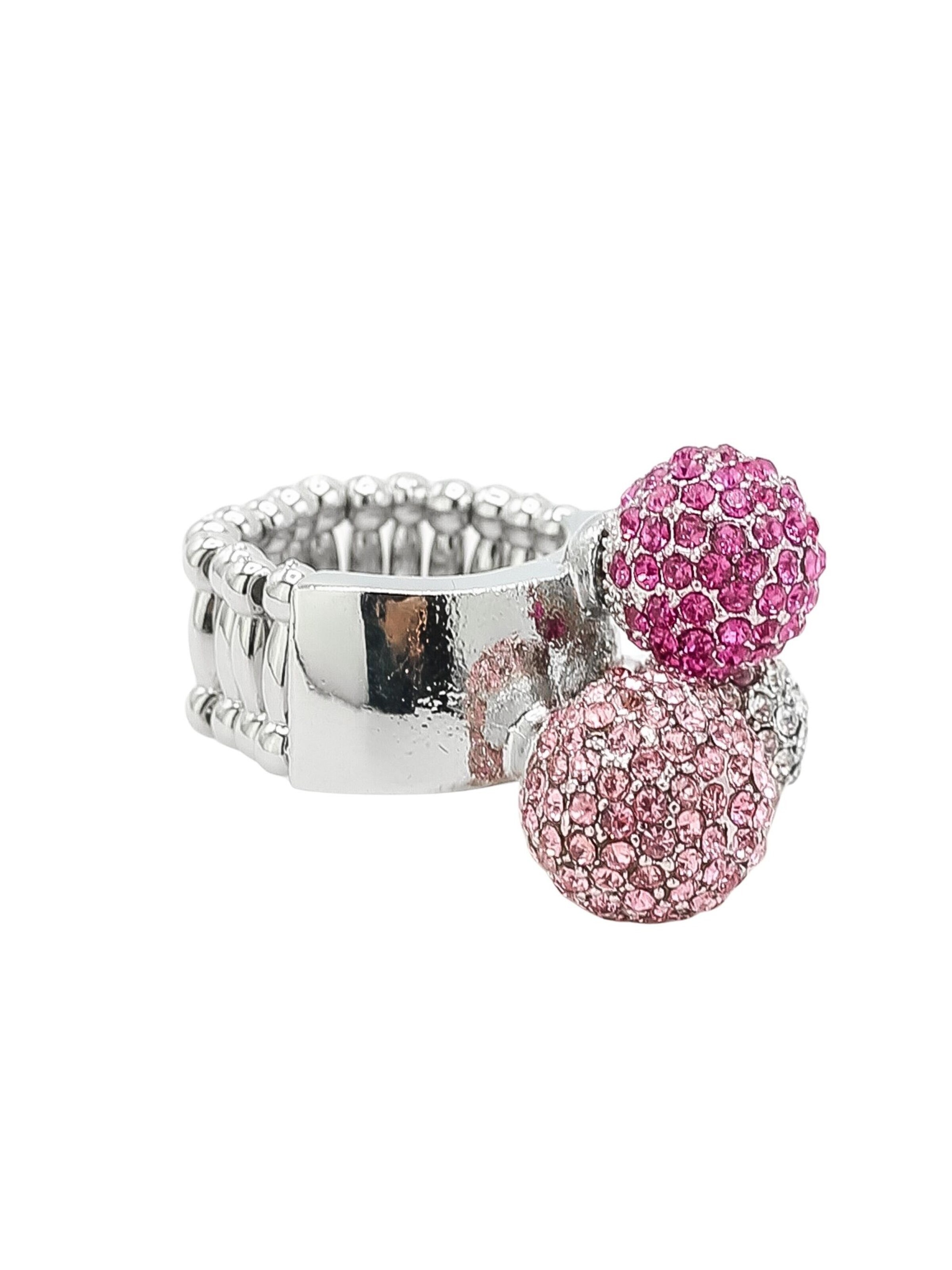 COLLEZIONE ALESSANDRO Ring 'Space' in Pink