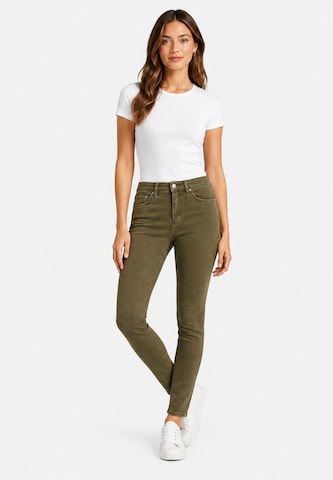 Slimfit Jeans di Elara in verde