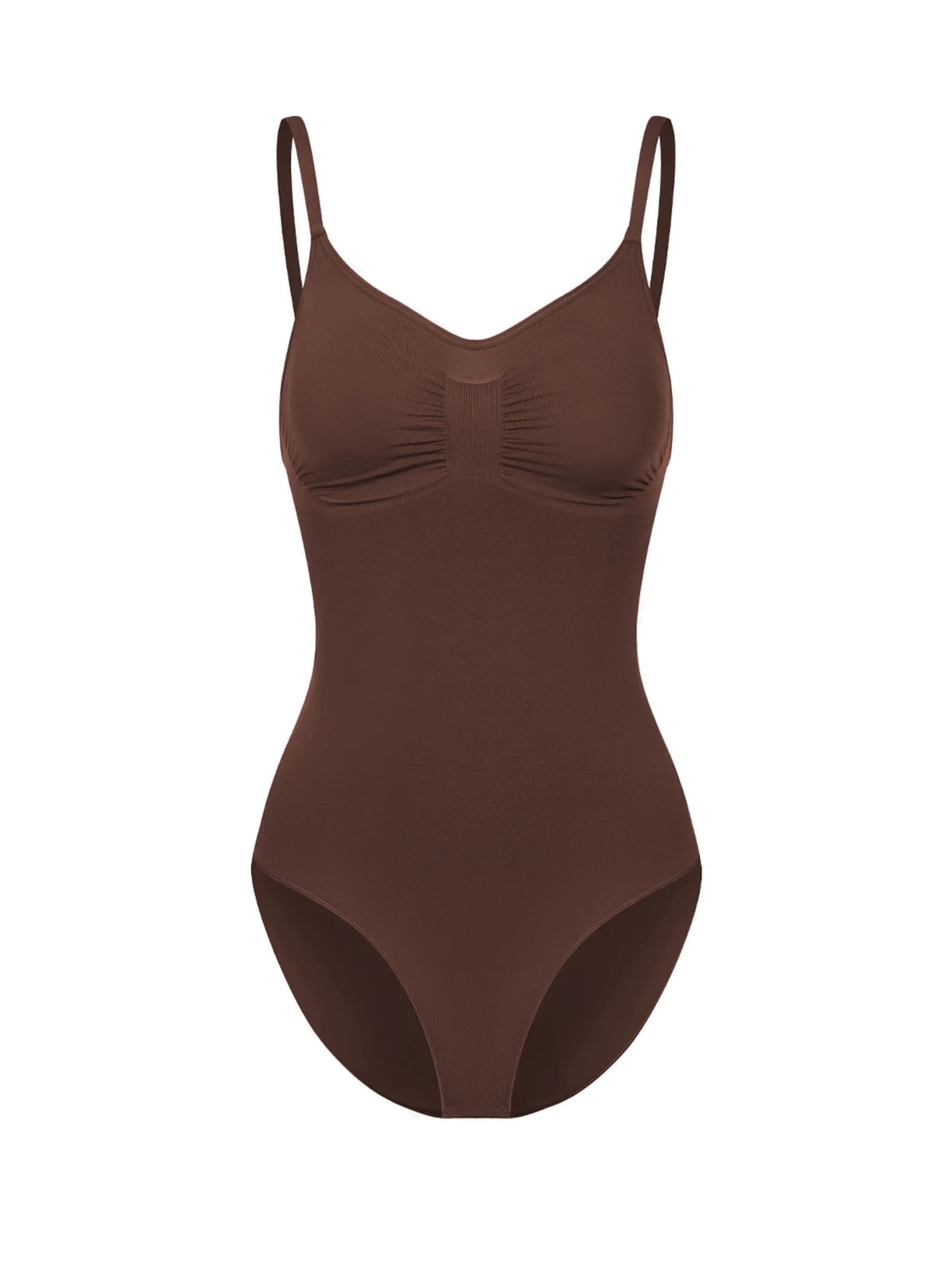 Body modelant 'Bodysuit Sculpting Shapewear mit Slip' cfab (formerly creamy fabrics) en marron : devant