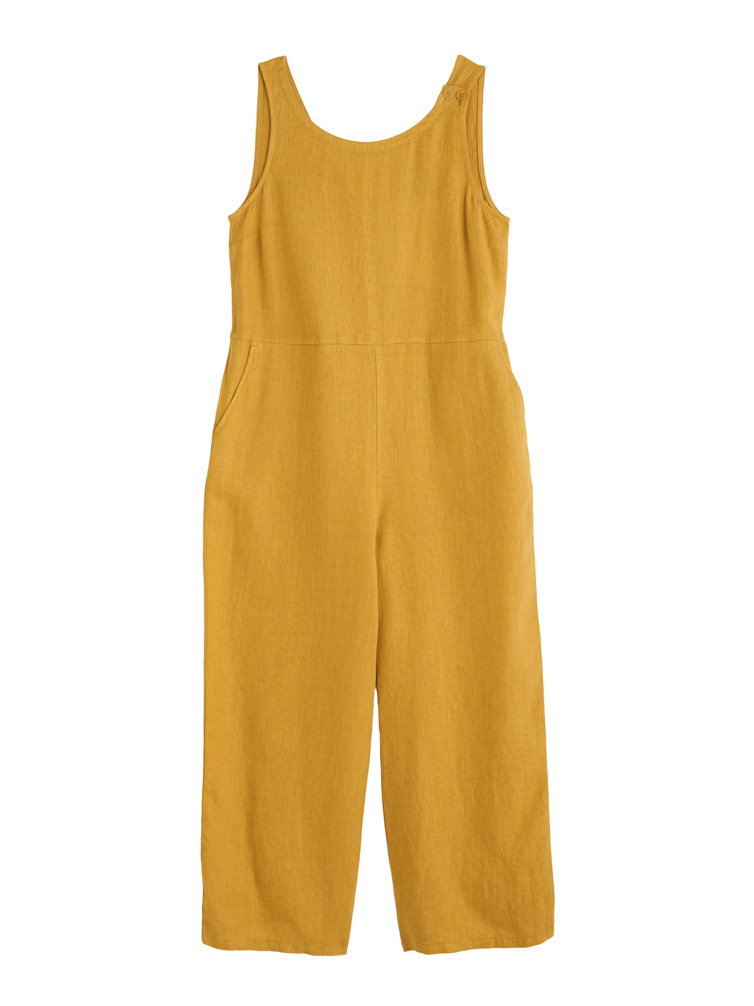 Seasalt Cornwall Overal 'Salt Air' – žlutá: přední strana