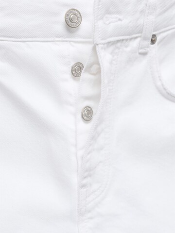 MANGO Loose fit Jeans 'Vera' in White