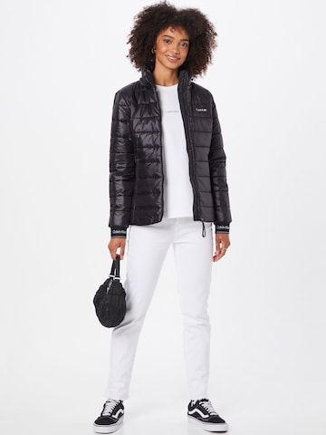 Calvin Klein Between-Season Jacket in Black