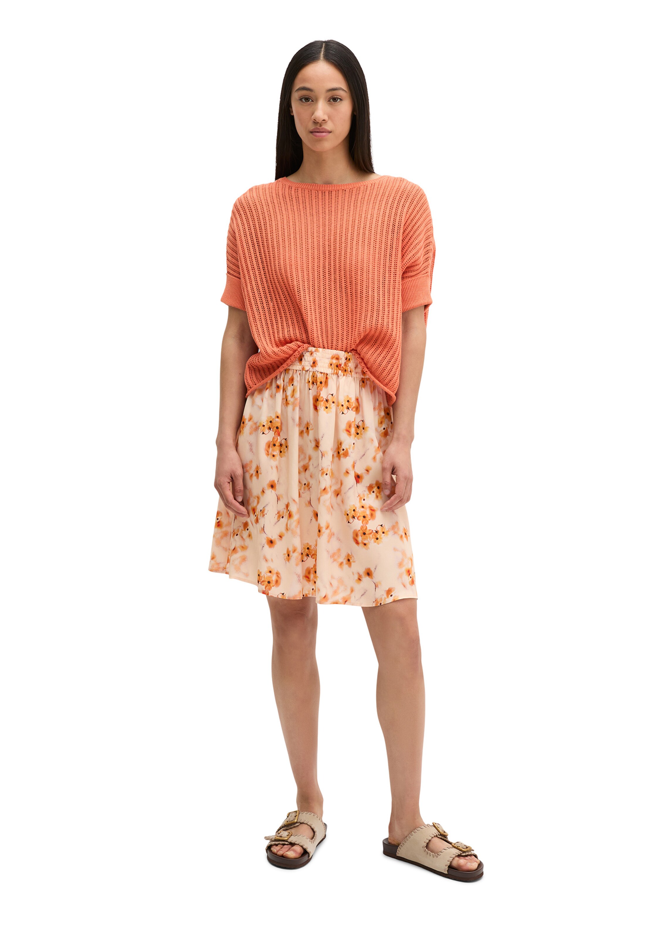 Marc O'Polo Rok in Oranje: voorkant