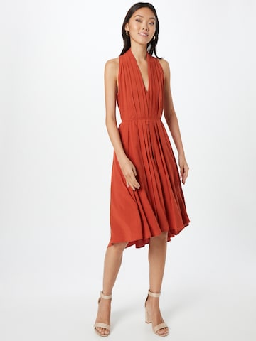 Robe Molly BRACKEN en orange : devant