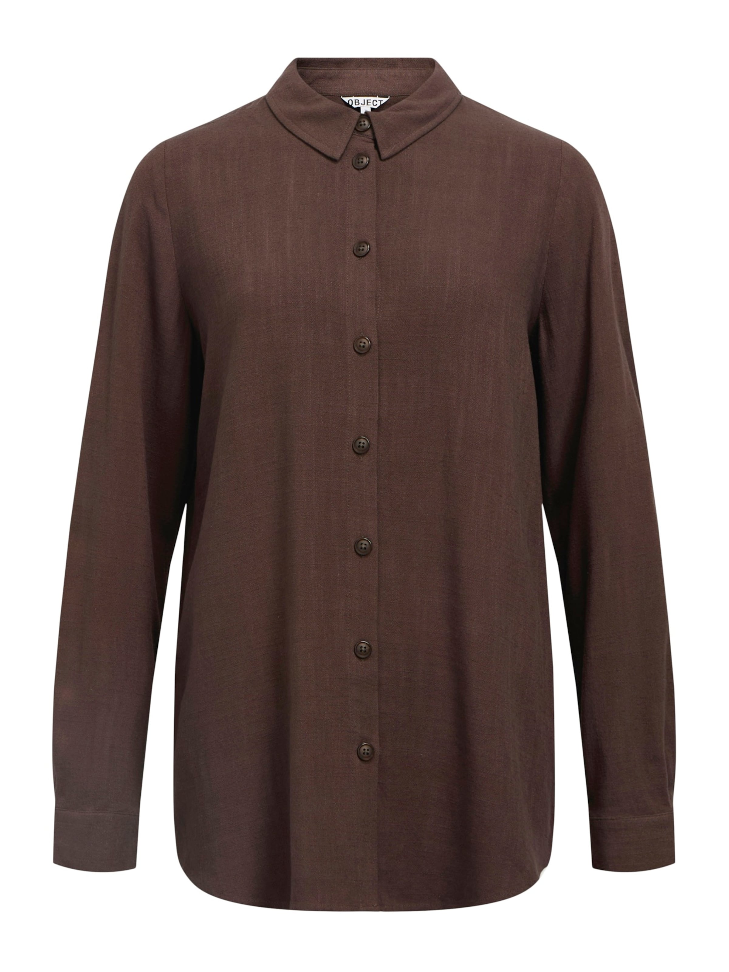 OBJECT Blouse 'OBJSANNE' in Brown: front
