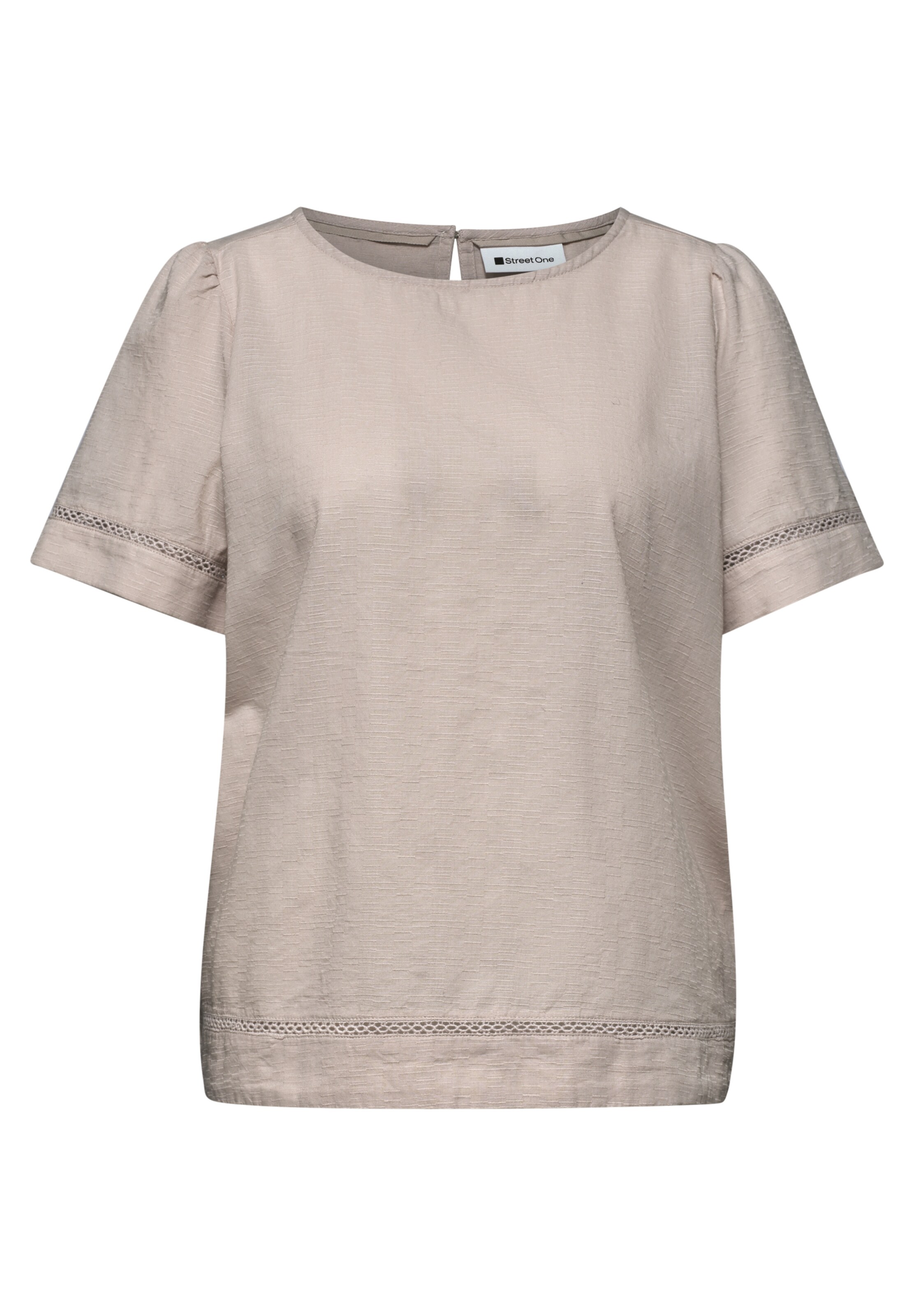 STREET ONE Bluse in Beige: Vorderseite