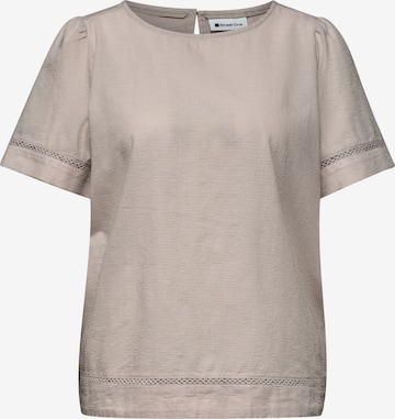 STREET ONE Bluse in Beige: Vorderseite