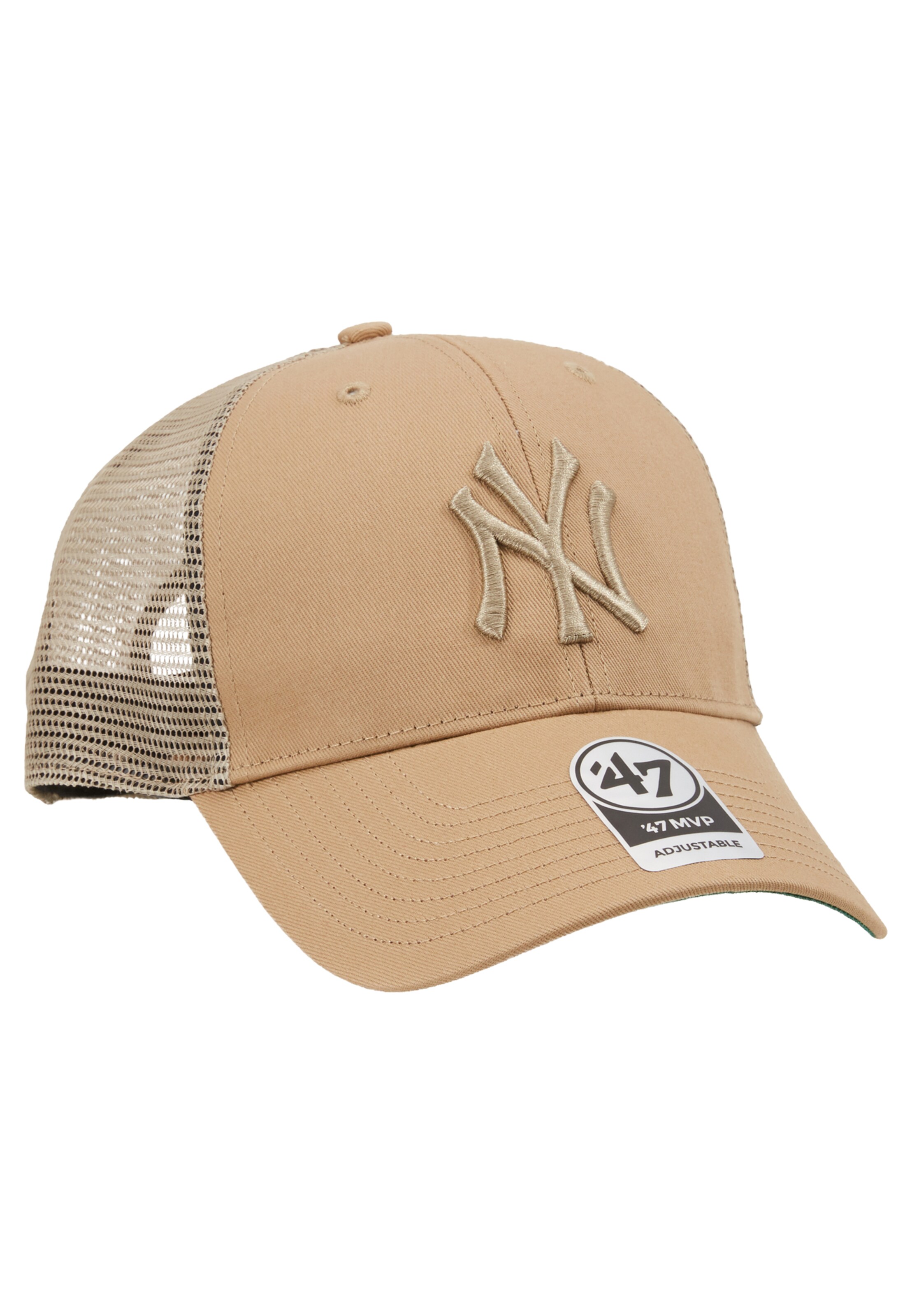47 - Boné 'NEYYAN BRANSON MVP' em bege: frente