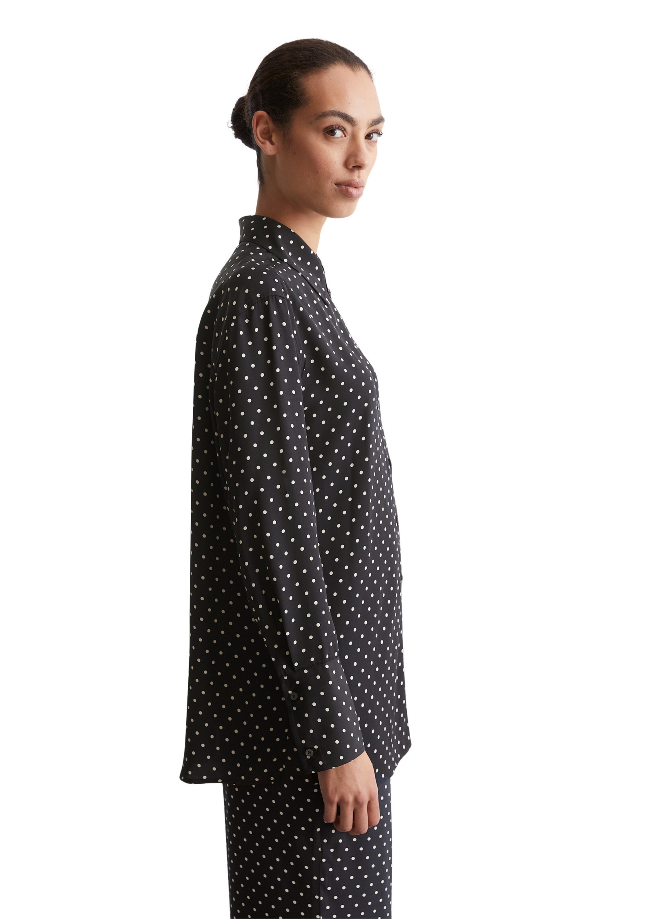 Marc O'Polo Blouse in Zwart