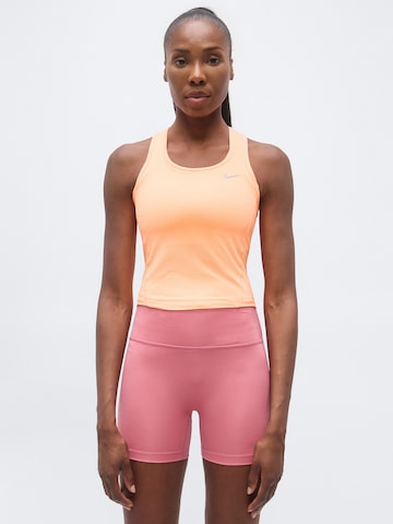 NIKE Sport top 'TEMPO' - narancs: elől