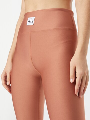 Skinny Pantaloni sportivi 'Icecold' di Eivy in arancione