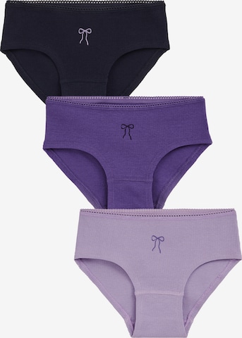 purpurinė WE Fashion Apatinės kelnaitės: priekis