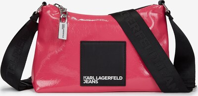 KARL LAGERFELD JEANS Pleca soma, krāsa - aveņkrāsas / melns, Preces skats