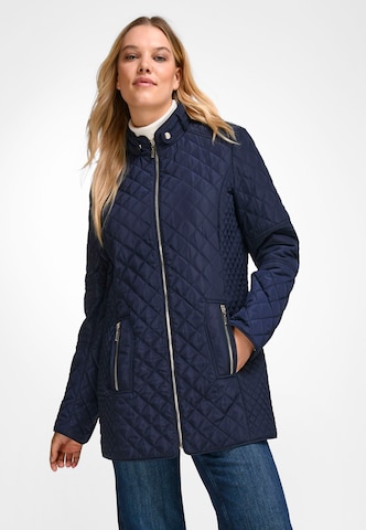 Anna Aura Between-Season Jacket in Blue: front