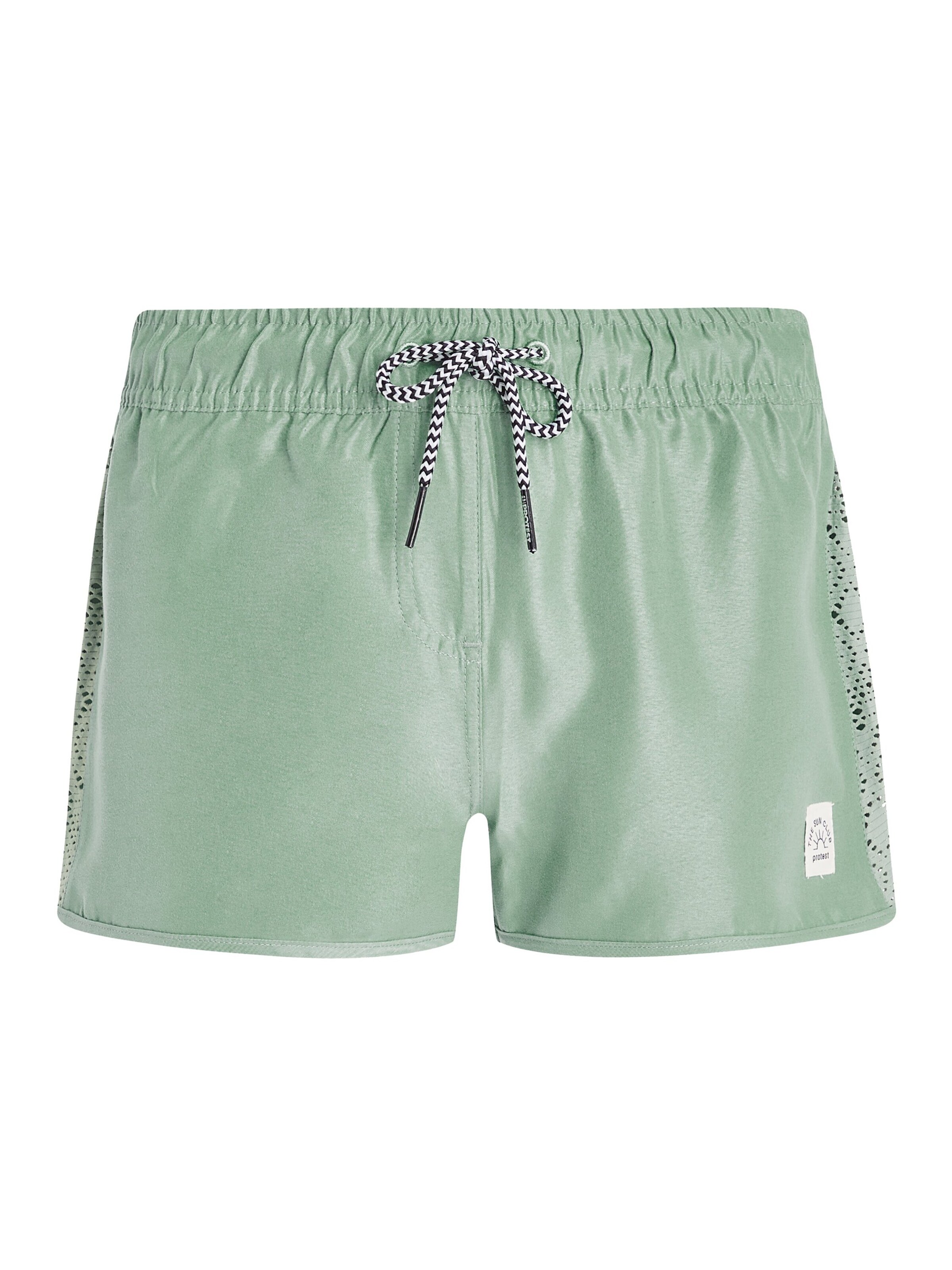 PROTEST Sportbademode 'PRTTAYLOR JR'‌‌‌‌‌‌‌‌ in Grün: Vorderseite