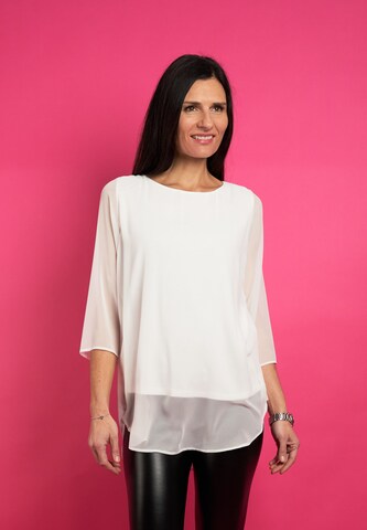 Seidel Moden Bluse in Weiß: Vorderseite