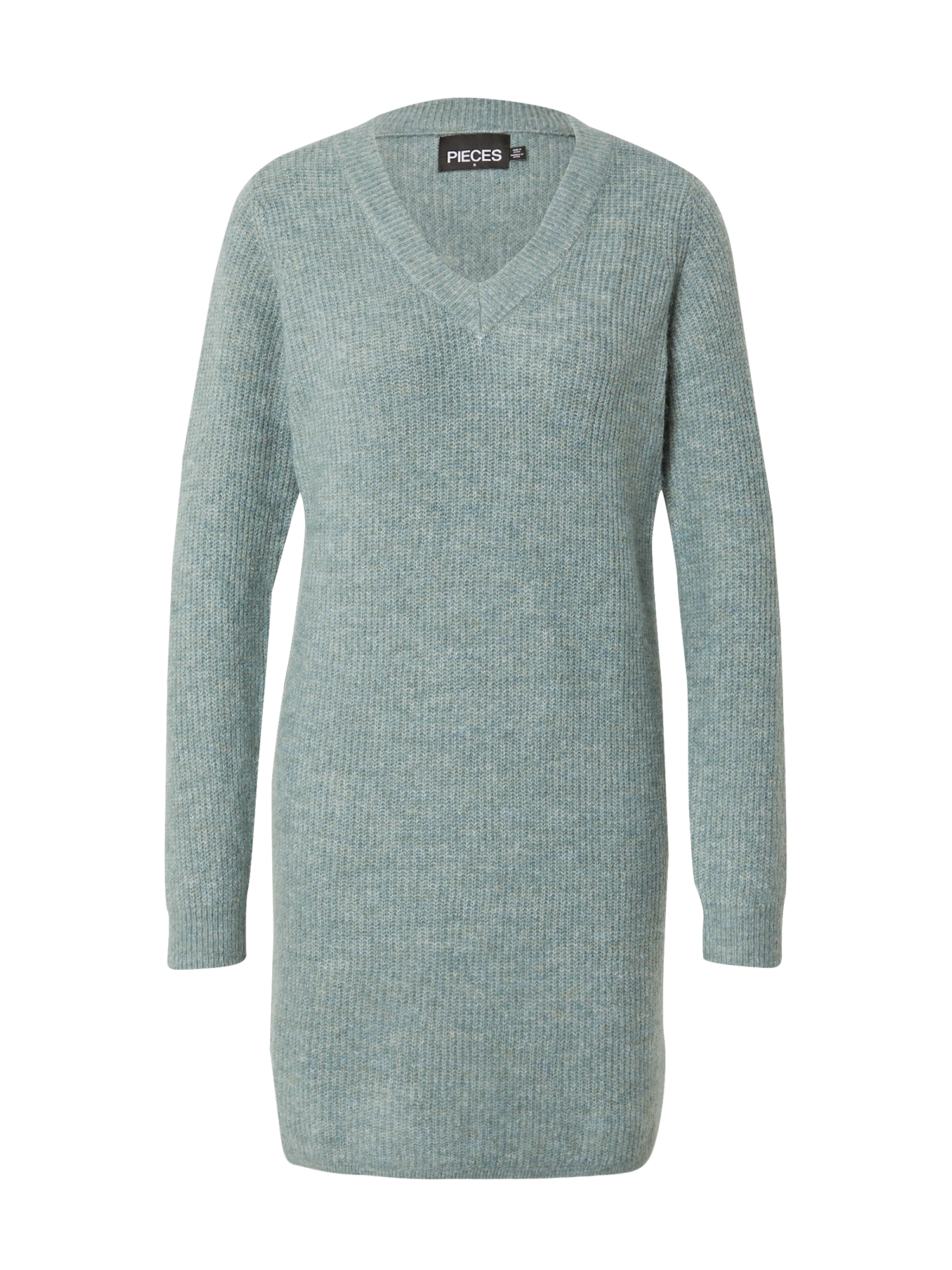 LivKG Abbigliamento PIECES Abito in maglia Ellen in Grigio Sfumato LivKG Abbigliamento PIECES Abito in maglia Ellen in Grigio Sfumato