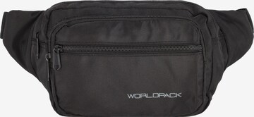 Worldpack Fanny Pack in Black: front