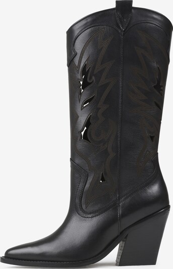 BRONX Bottes de cowboy ' New-Kole ' en noir, Vue avec produit