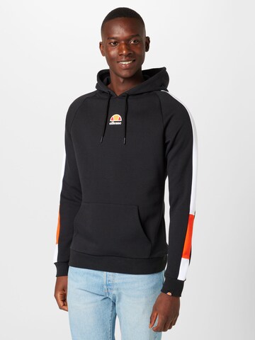 ELLESSE Sport sweatshirt 'Falun' i svart: framsida