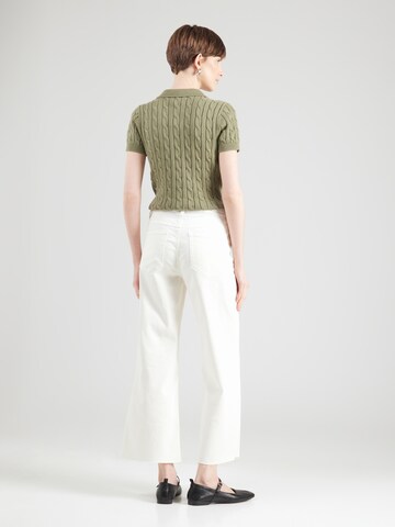 Wide leg Jeans 'SAIGE' di AG Jeans in bianco