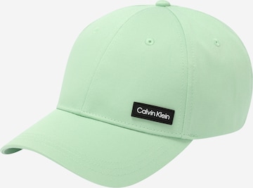 Calvin Klein Cap in Green: front