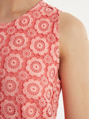 Robe de cocktail ' Zahea ' Ana Alcazar en rose
