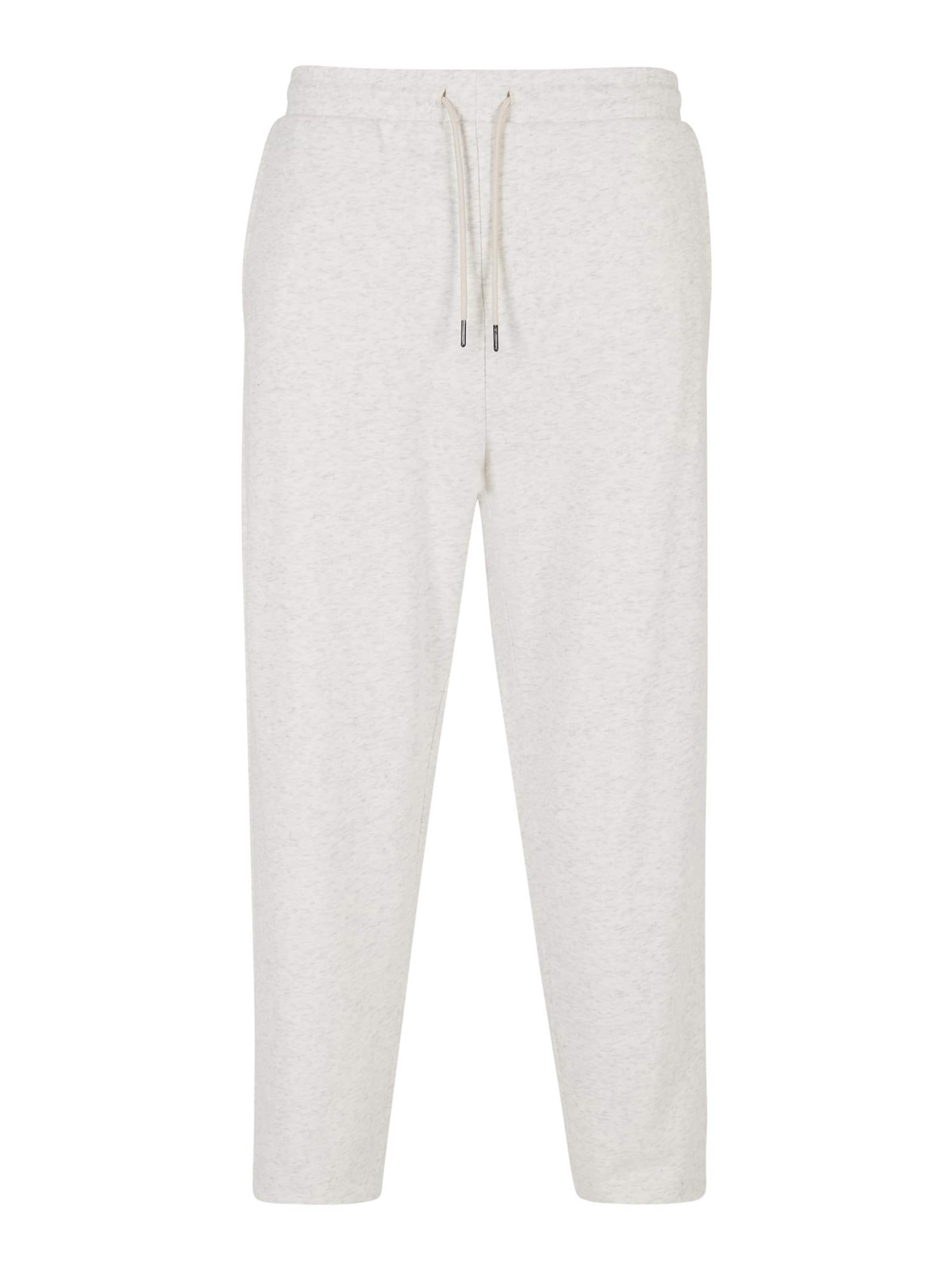 Urban Classics Regular Broek in Grijs: voorkant