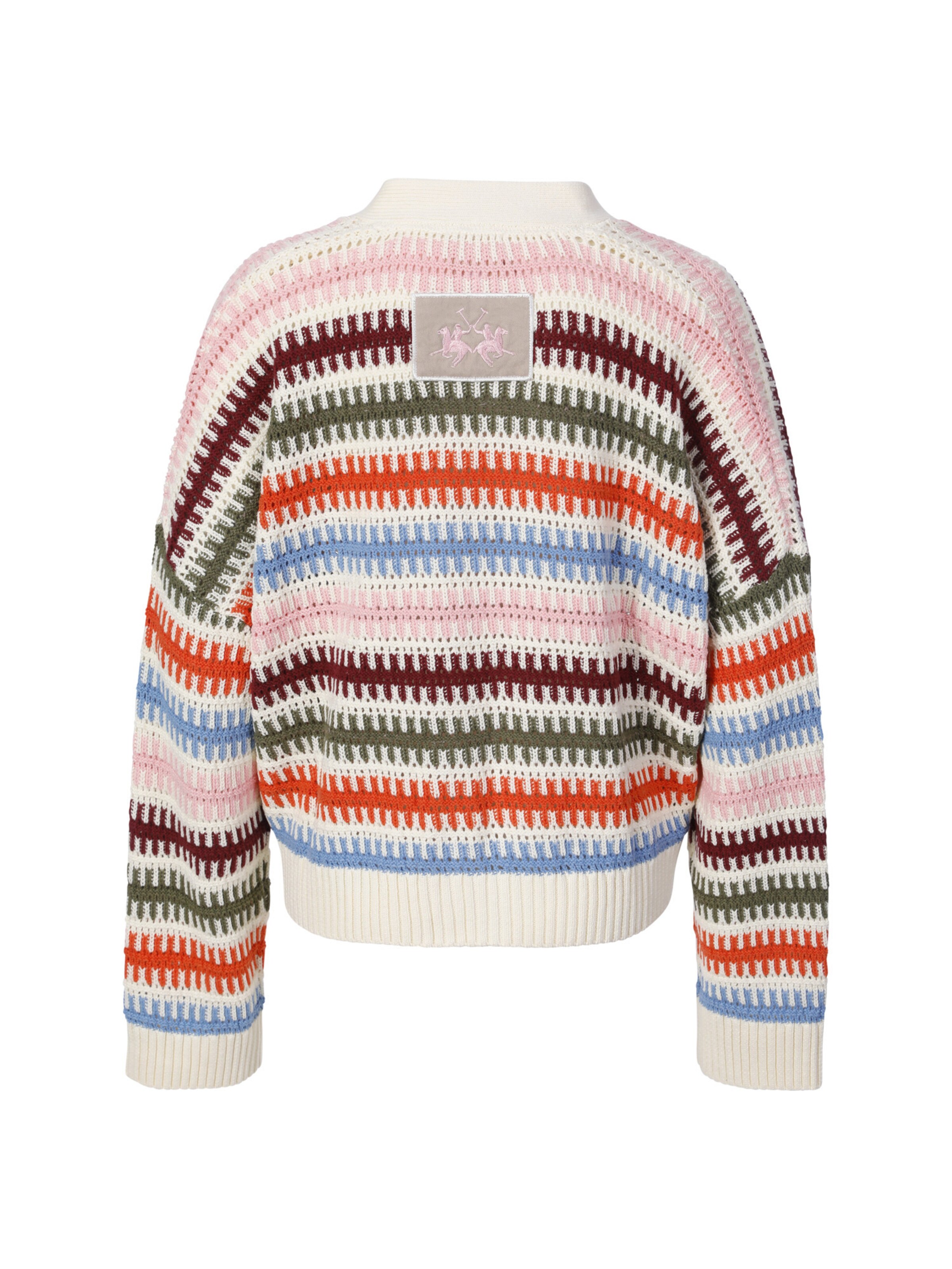 La Martina Strickjacke ' WCS009 ' in Mischfarben