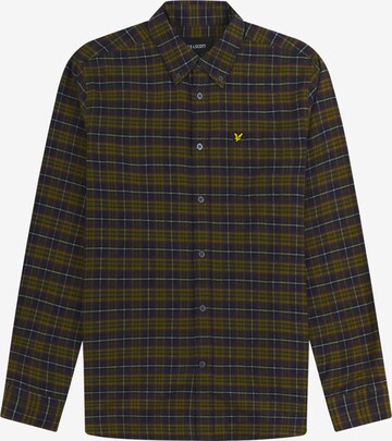 Lyle & Scott Regular fit Button Up Shirt in Yellow: front