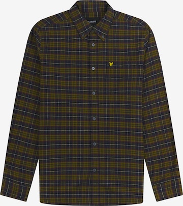Regular fit Camicia di Lyle & Scott in giallo: frontale