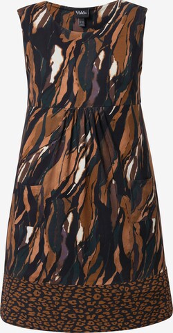 Ulla Popken Dress in Brown: front