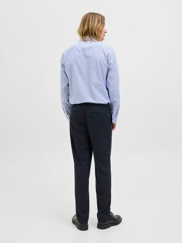 JACK & JONES Comfort fit Button Up Shirt 'parker' in Blue