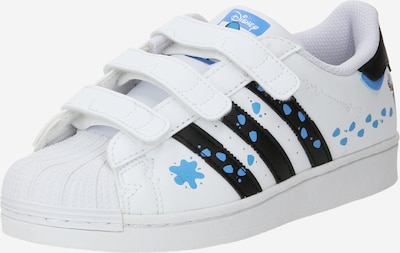 ADIDAS ORIGINALS Tenisice 'SUPERSTAR' u svijetloplava / crna / prljavo bijela, Pregled proizvoda