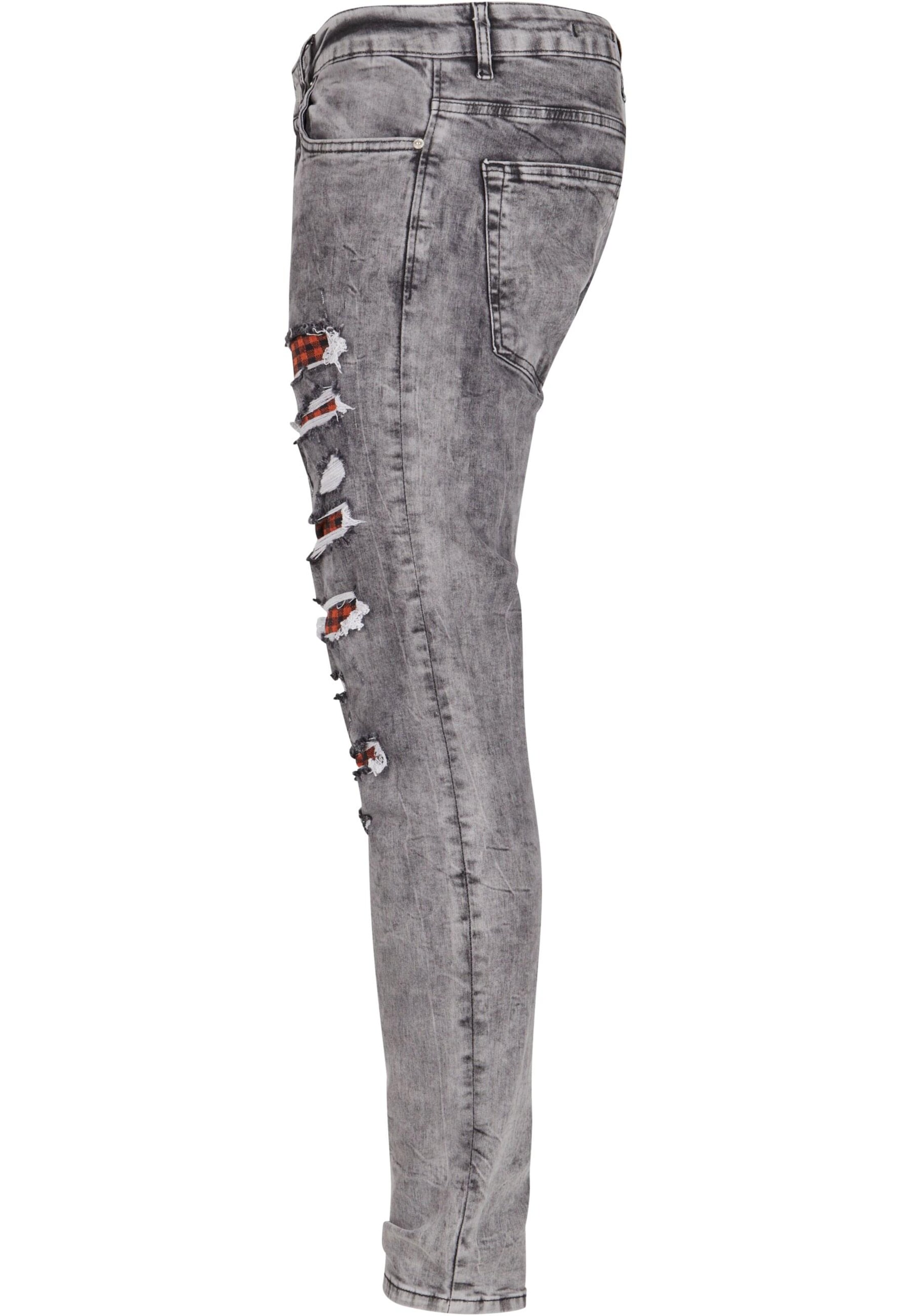 2Y Premium Regular Jeans in Grau