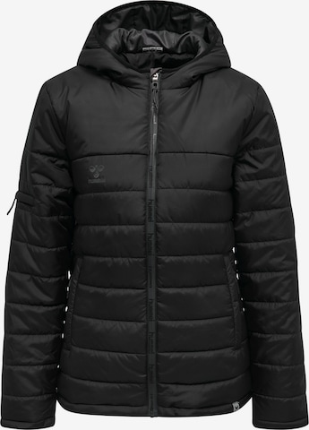 Hummel Athletic Jacket in Black: front