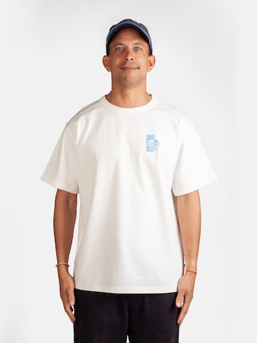 DillySocks Bluser & t-shirts 'Dilly Paradise Resort' i beige: forside