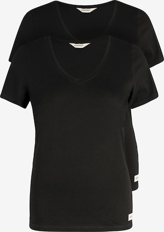 Oxmo Shirt 'Vanni' in Zwart: voorkant