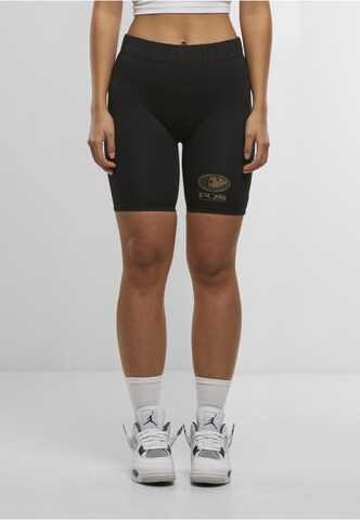 Pequs Skinny Shorts 'Island Defender' in Schwarz