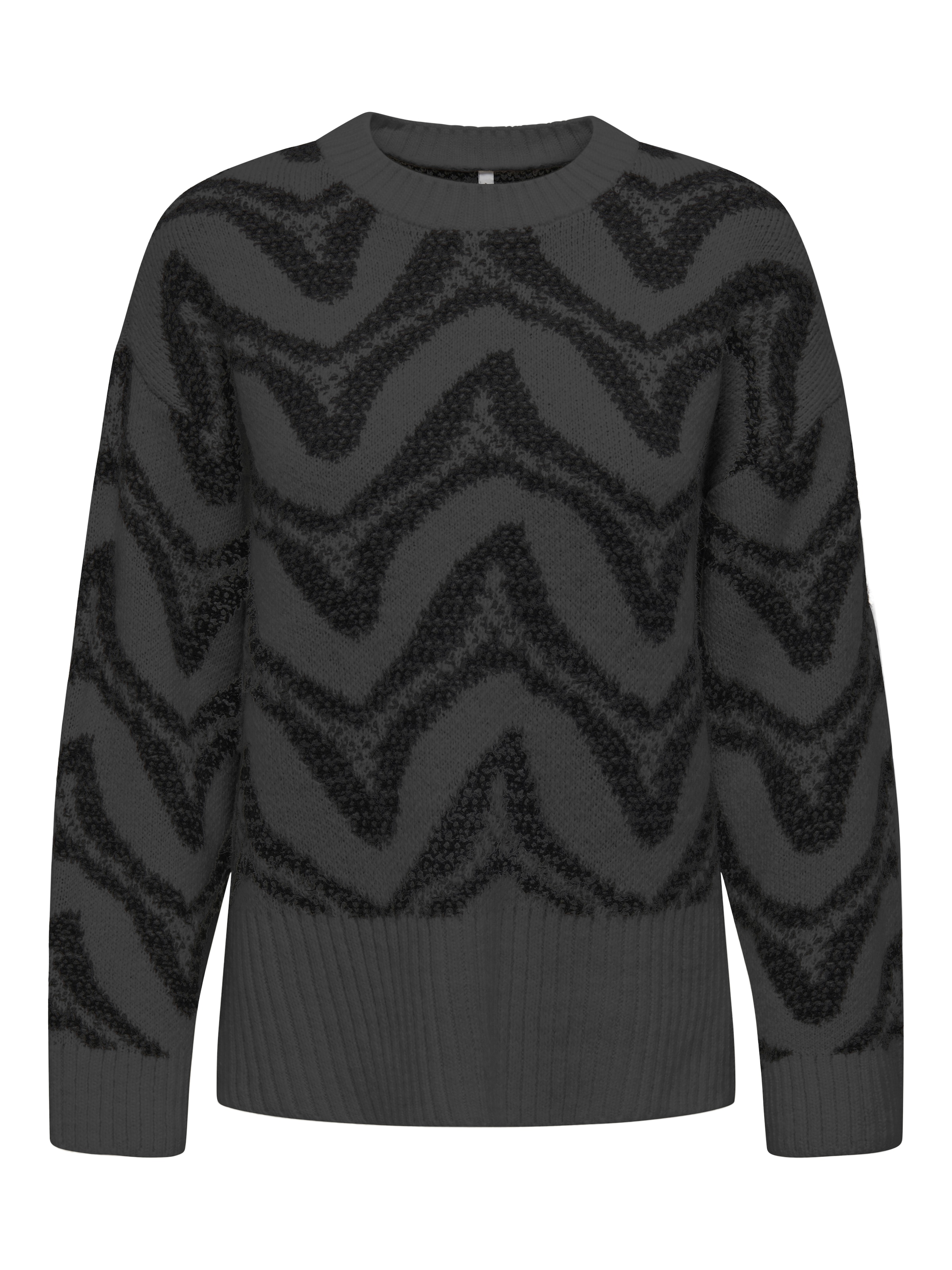 Pull-over 'ONLJANE' ONLY en gris : devant