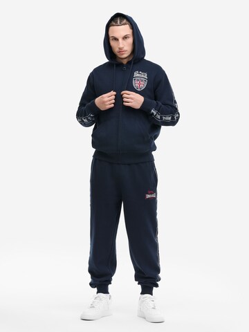 LONSDALE Sweatjacke in Blau