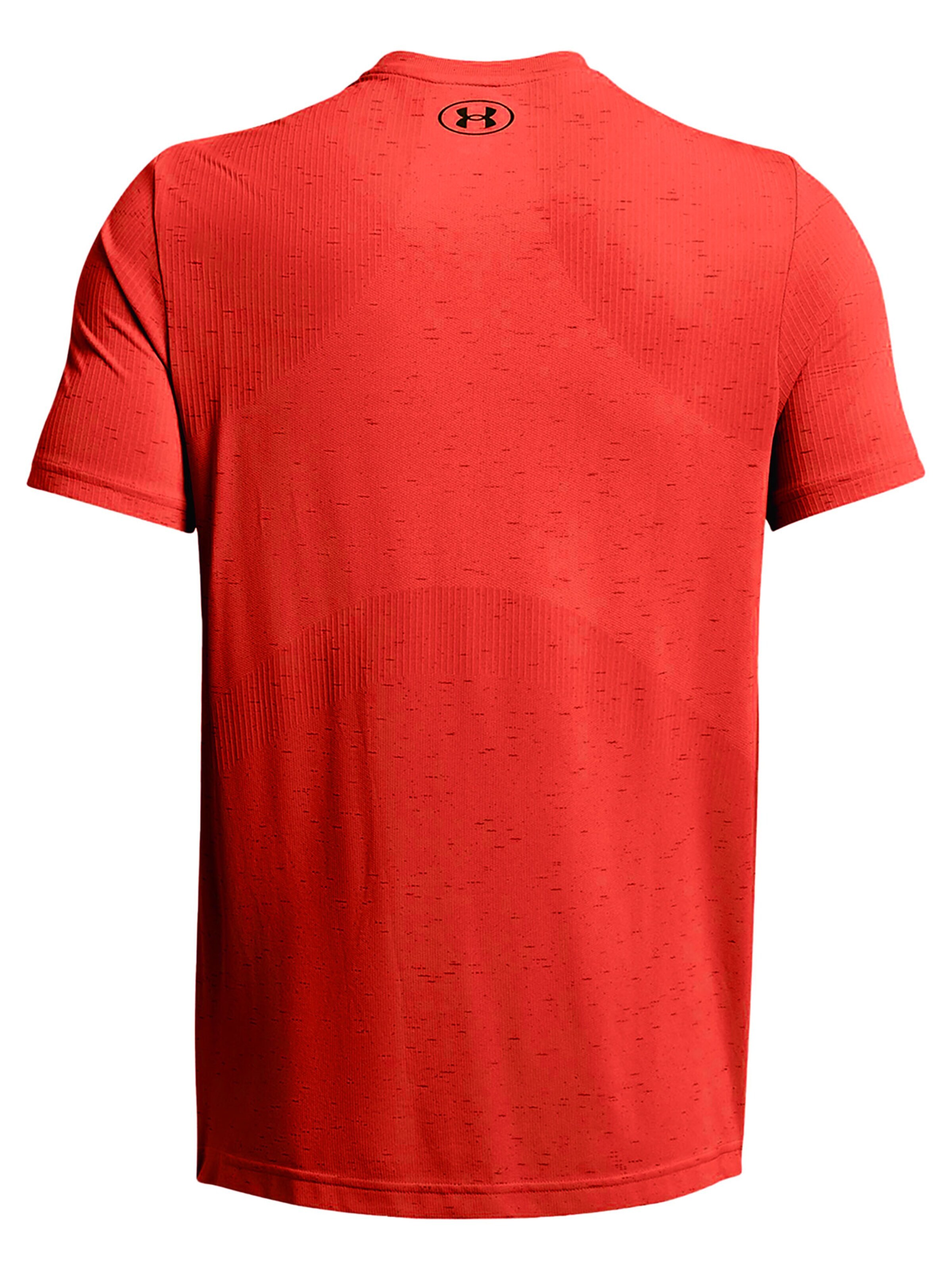 UNDER ARMOUR Performance Shirt 'Vanish Seamless' in Red