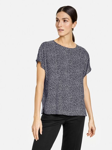 GERRY WEBER Blouse in Zwart: voorkant