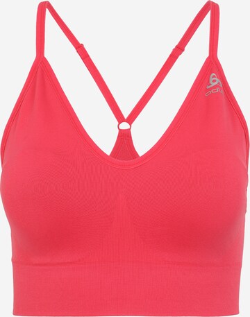 ODLO Sports Bra in Pink: front