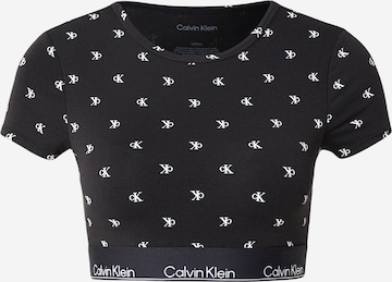 Calvin Klein Underwear Тениска в черно: отпред